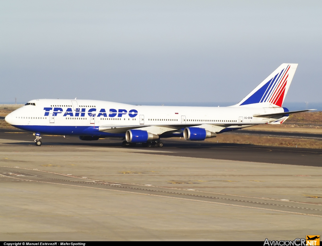 VQ-BHW - Boeing 747-4F6 - Transaero Airlines