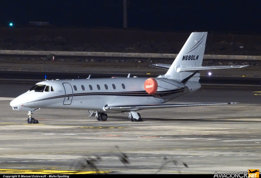 N680LN - Cessna	680 Citation Sovereign - Noble Wings USA LLC, Mesa AZ