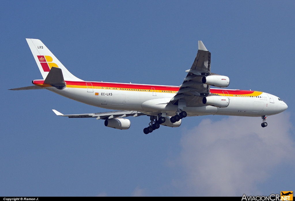EC-LKS - Airbus A340-313X - Iberia EC-LKS - Airbus A340-313X - Iberia