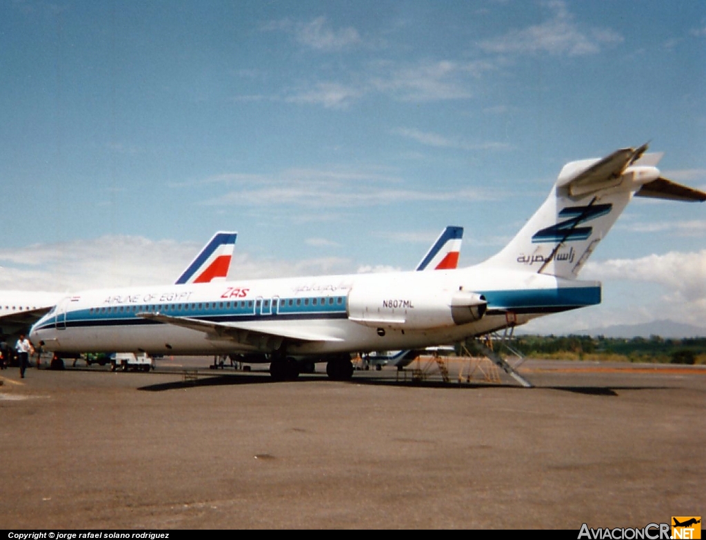 N807ML - McDonnell Douglas MD-87 (DC-9-87) - ZAS Airline of Egypt