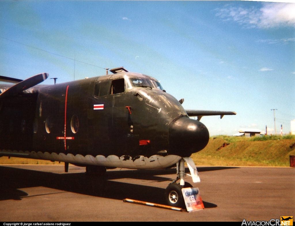 MSP002 - De Havilland Canada C-7A Caribou - Ministerio de Seguridad Pública - Costa Rica