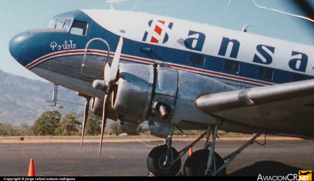 TI-SAG - Douglas DC-3 - SANSA - Servicios Aereos Nacionales S.A.