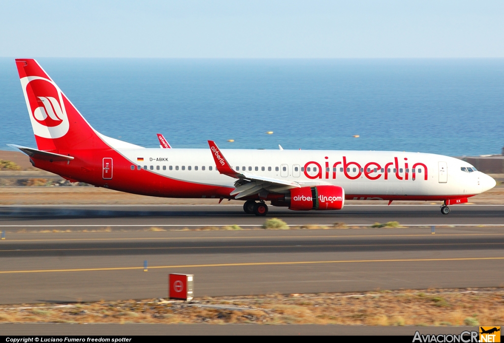 D-ABKK - Boeing 737-86J - Air Berlin