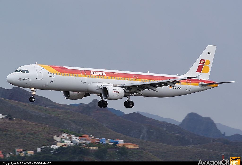 EC-JRE - Airbus A321-211 - Iberia