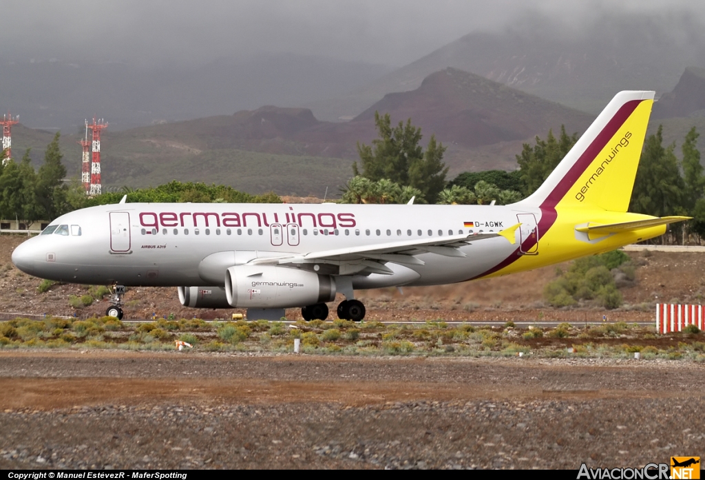 D-AGWK - Airbus A319-132 - Germanwings