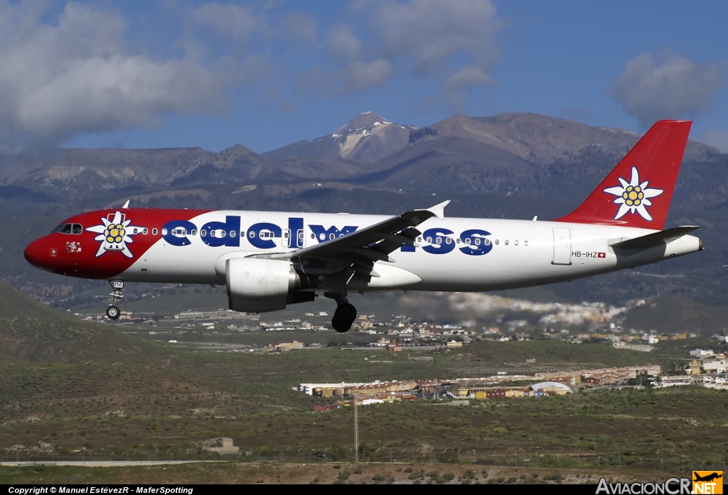 HB-IHZ - Airbus A320-214 - Edelweiss Air