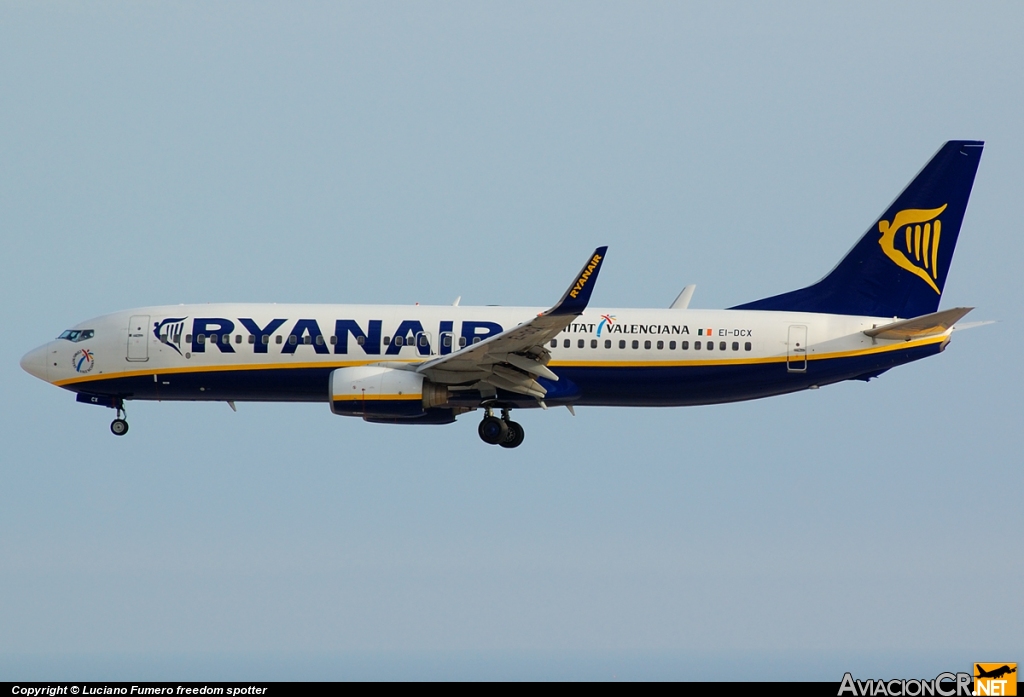 EI-DCX - Boeing 737-8AS - Ryanair