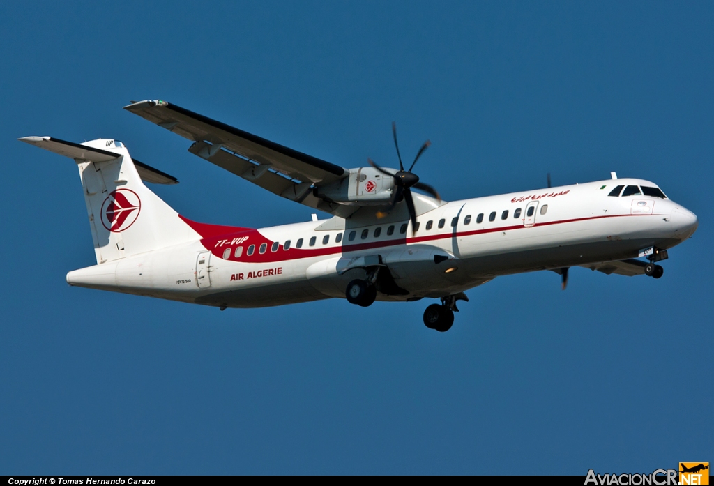 7T-VUP - ATR 72-212A - Air Algérie