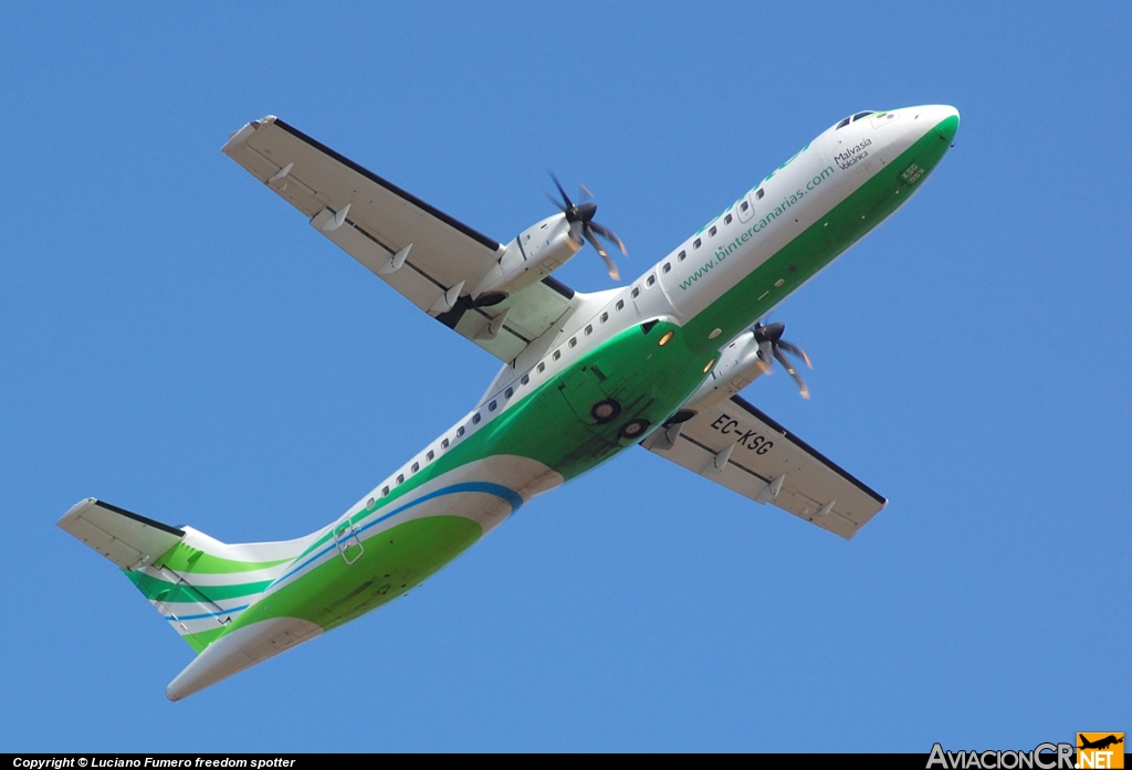 EC-KSG - ATR 72-212A - Binter Canarias