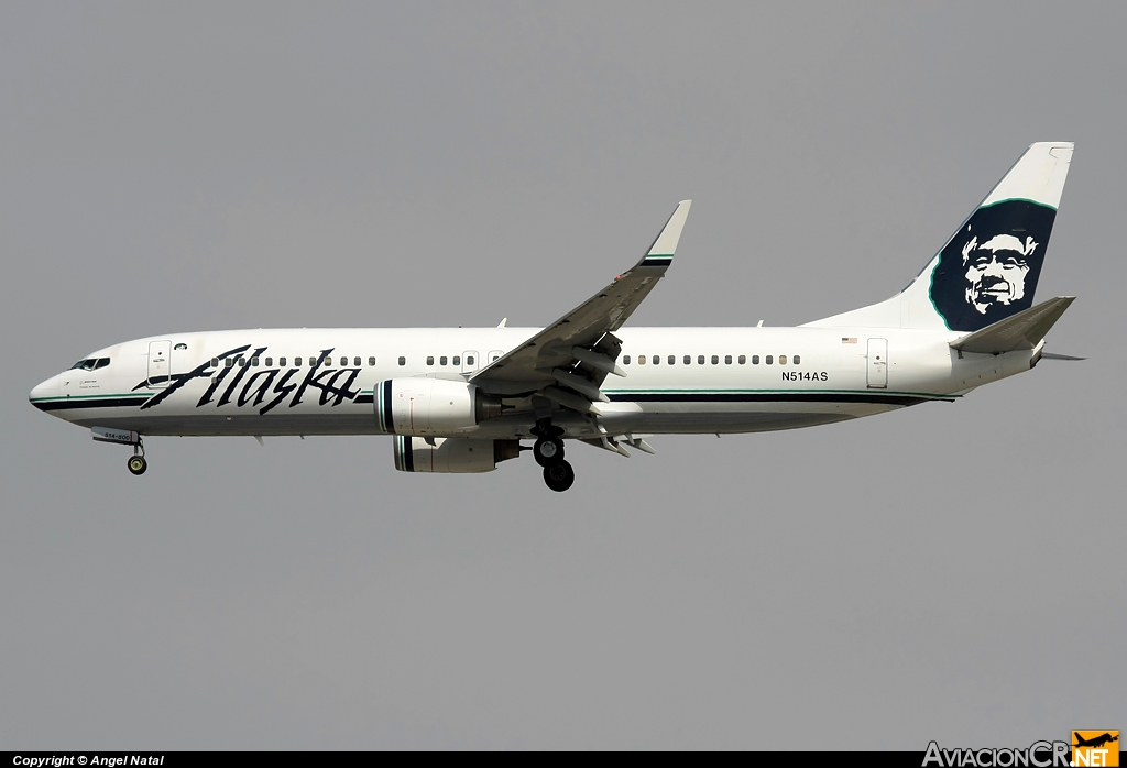 N514AS - Boeing 737-890 - Alaska Airlines