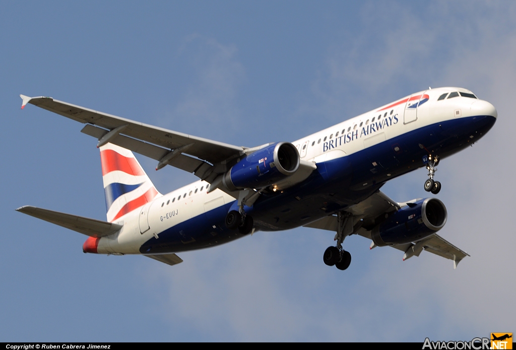 G-EUUJ - Airbus A320-232 - British Airways
