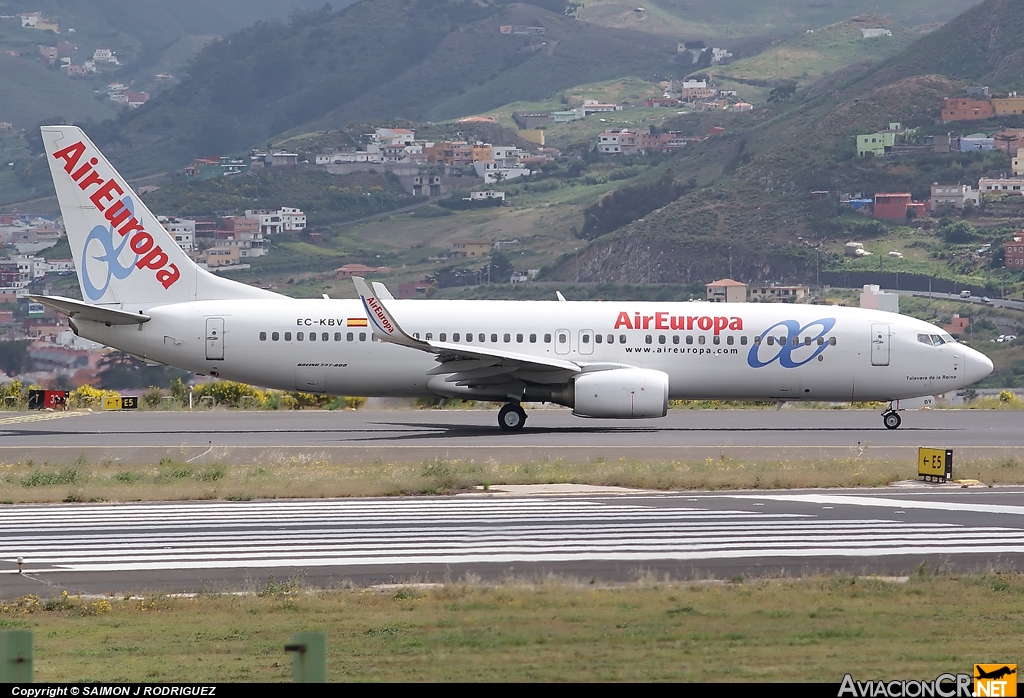 EC-KBV - Boeing 737-85P - Air Europa