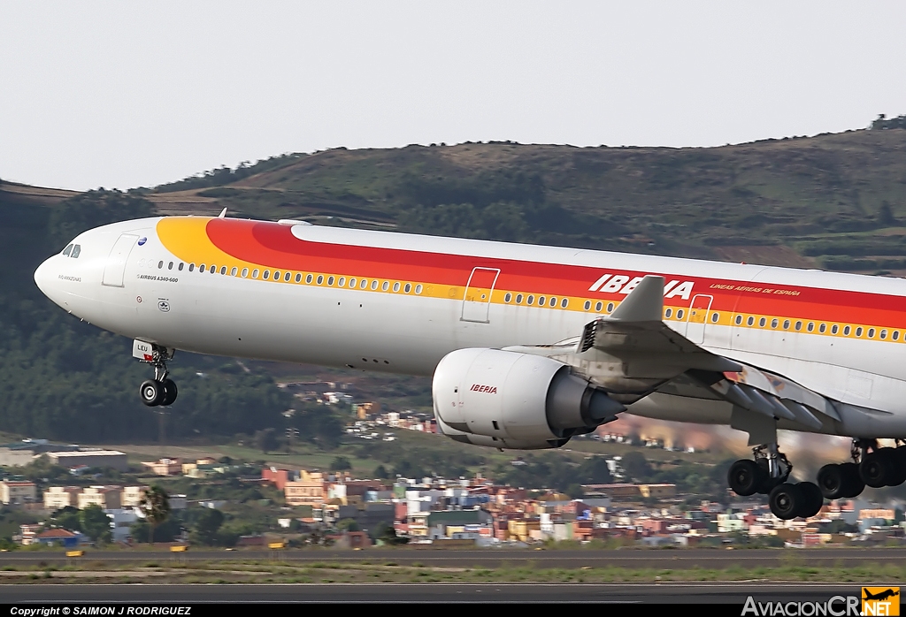 EC-LEU - Airbus A340-642X - Iberia