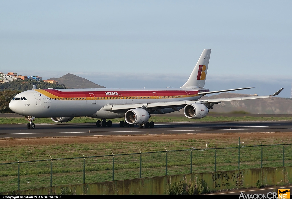 EC-IZY - Airbus A340-642 - Iberia