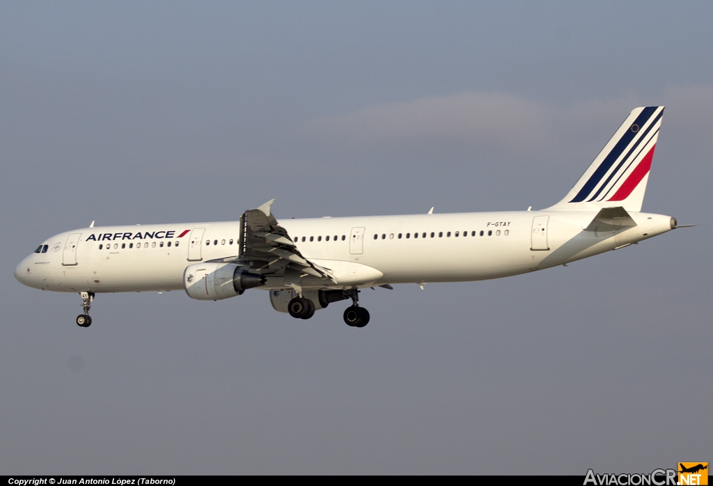 F-GTAY - Airbus A320-212 - Air France