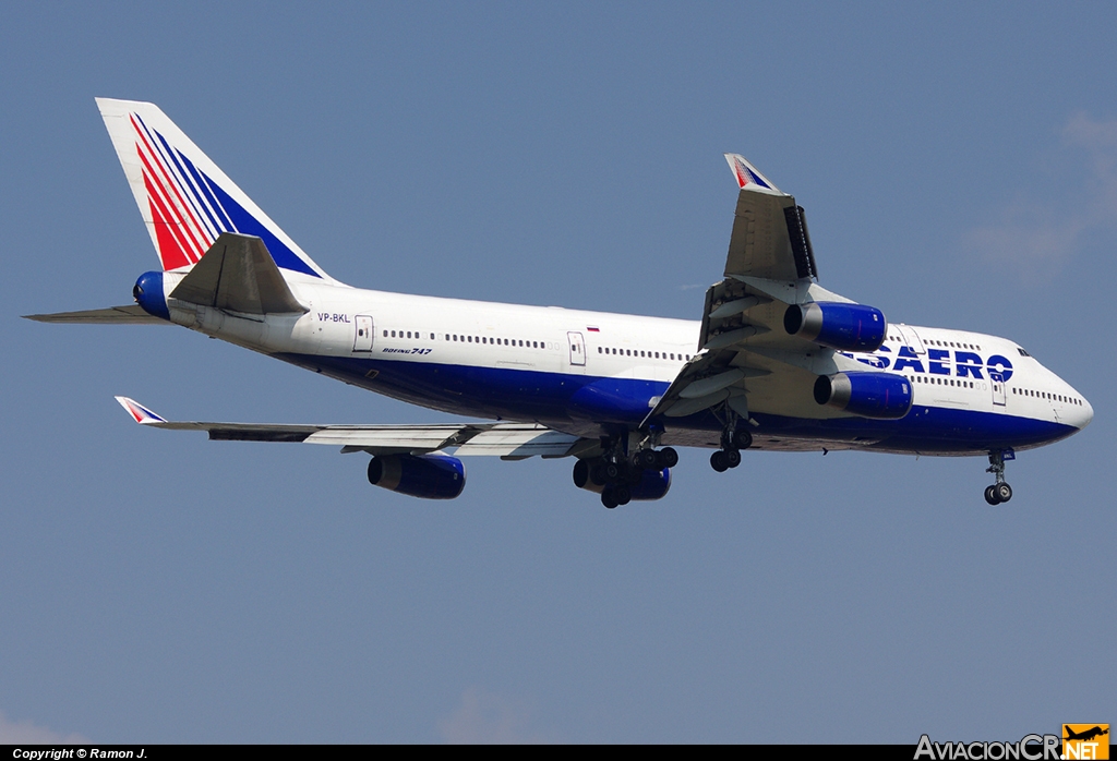 VP-BKL - Boeing 747-444 - Transaero Airlines