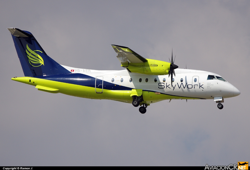 HB-AER - Dornier Do-328-110 - Sky Work