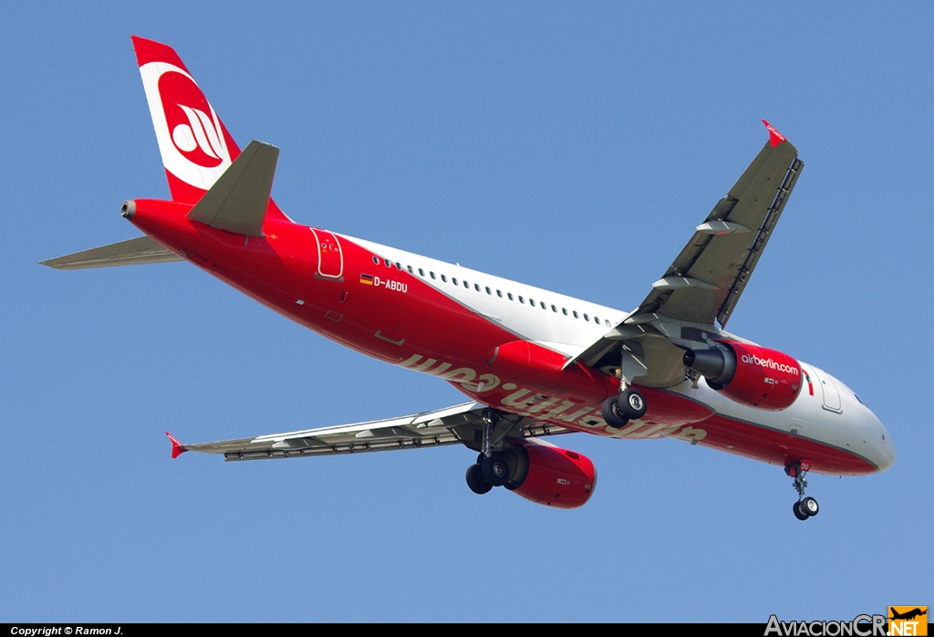 D-ABDU - Airbus A320-214 - Air Berlin