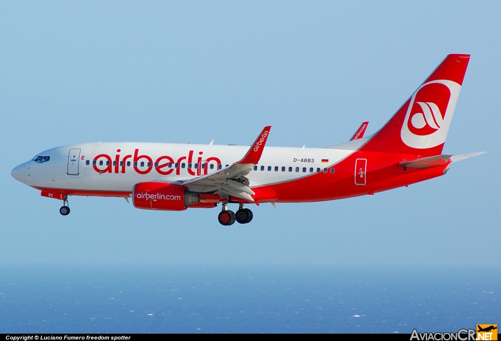 D-ABBS - Boeing 737-76N - Air Berlin