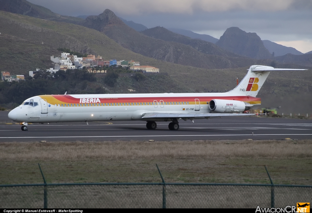 EC-FND - McDonnell Douglas MD-88 - Iberia