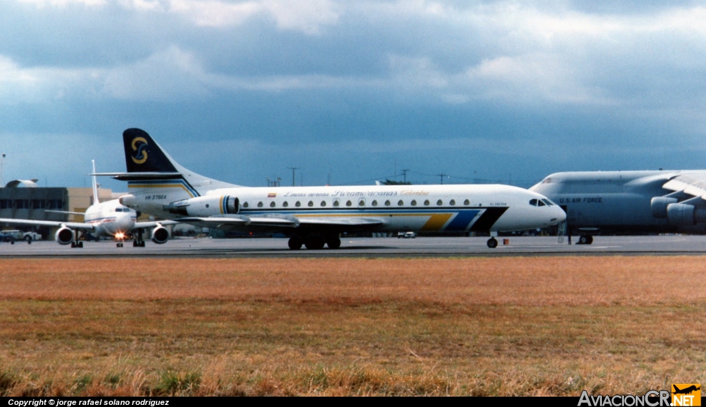 HK-3756X - Sud Aviation SE 210 Caravelle 10B3 Super B - Lineas Aereas Suramericanas