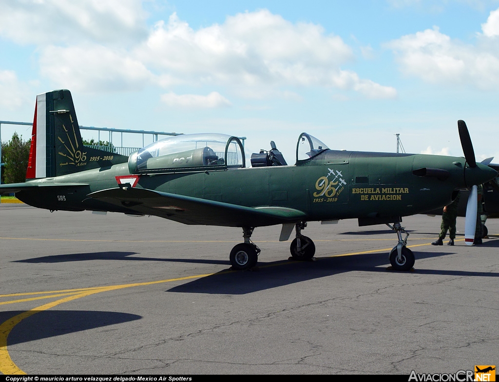 6583 - Pilatus PC-7 - Fuerza Aerea Mexicana FAM