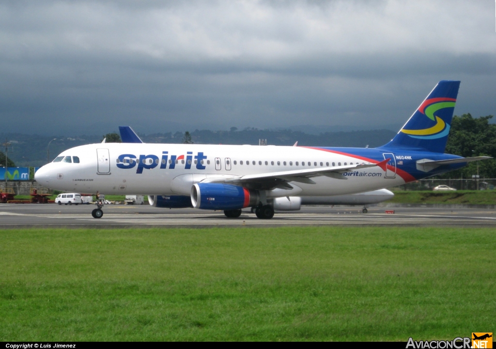 N604NK - Airbus A320-232 - Spirit Airlines