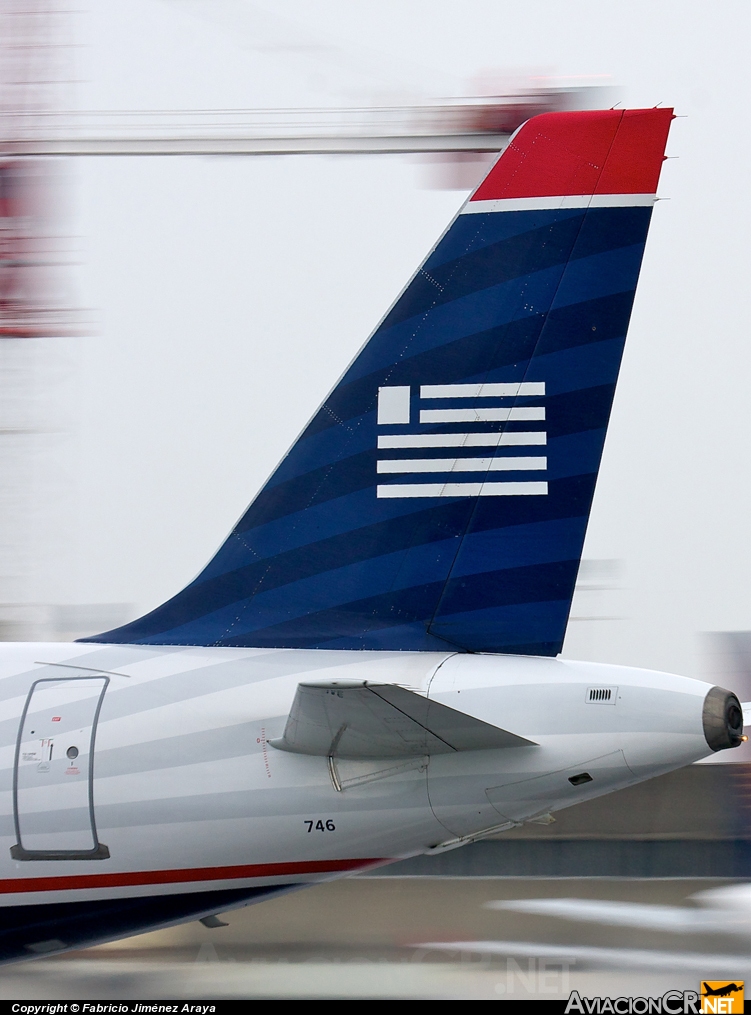 N746UW - Airbus A319-112 - US Airways