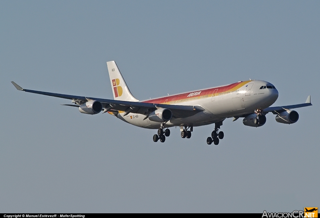 EC-HGV - Airbus A340-313X - Iberia