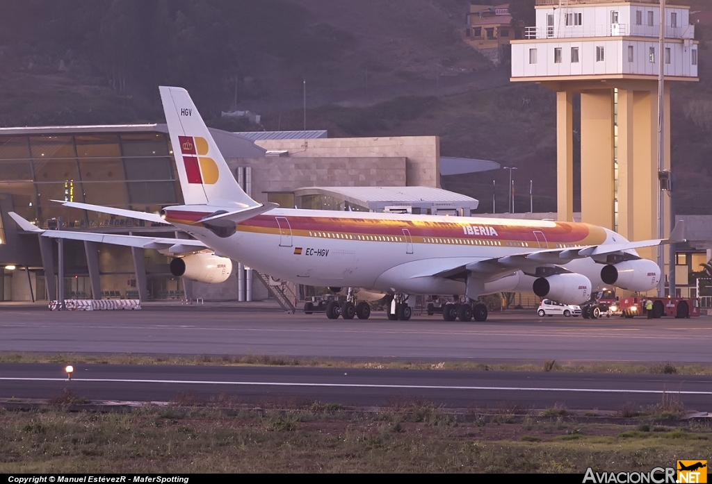 EC-HGV - Airbus A340-313X - Iberia