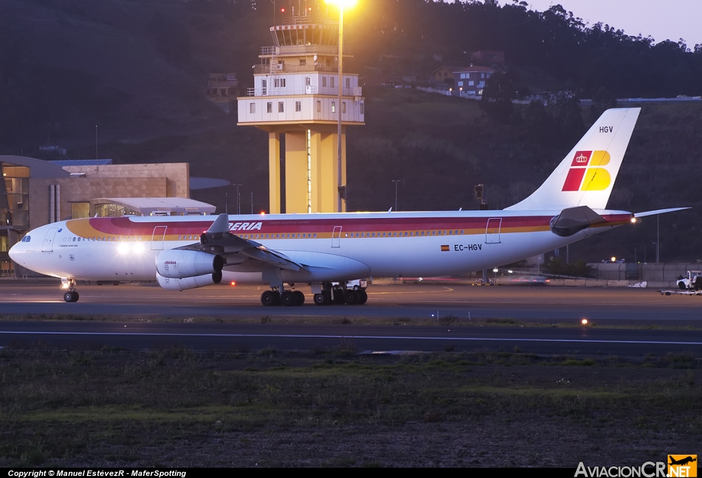 EC-HGV - Airbus A340-313X - Iberia