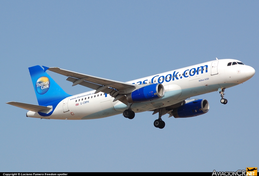 G-CRPH - Airbus A320-231 - Thomas Cook