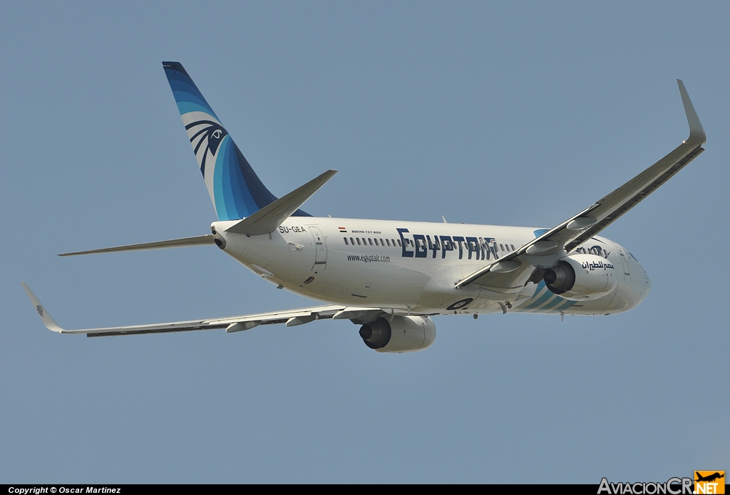 SU-GEA - Boeing 737-866 - Egypt Air