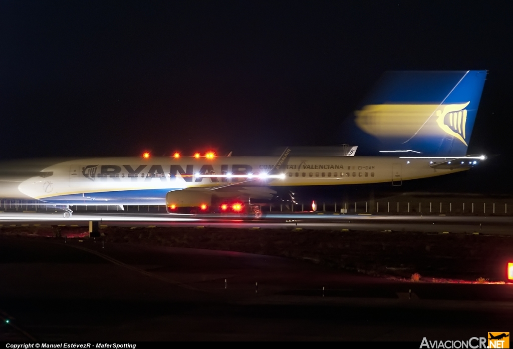 EI-DAM - Boeing 737-8AS - Ryanair