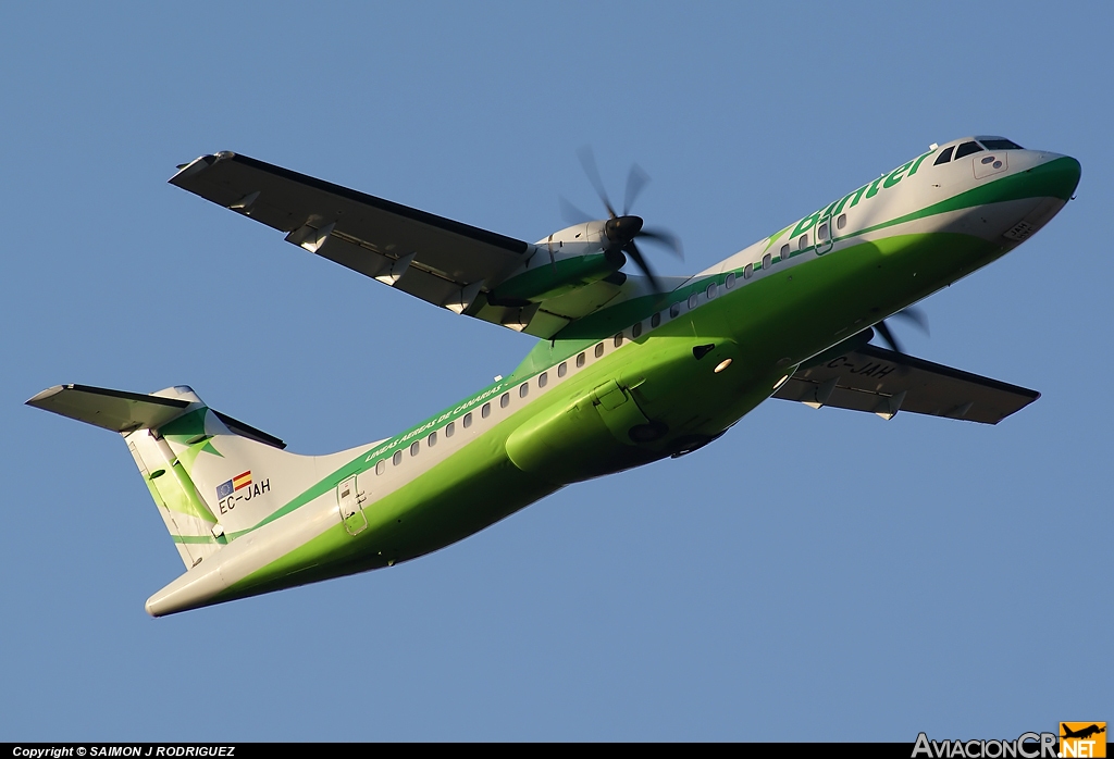 EC-JAH - ATR 72-212A - Binter Canarias