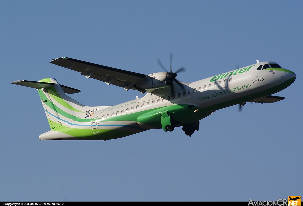 EC-LAD - ATR 72-212A - Binter Canarias