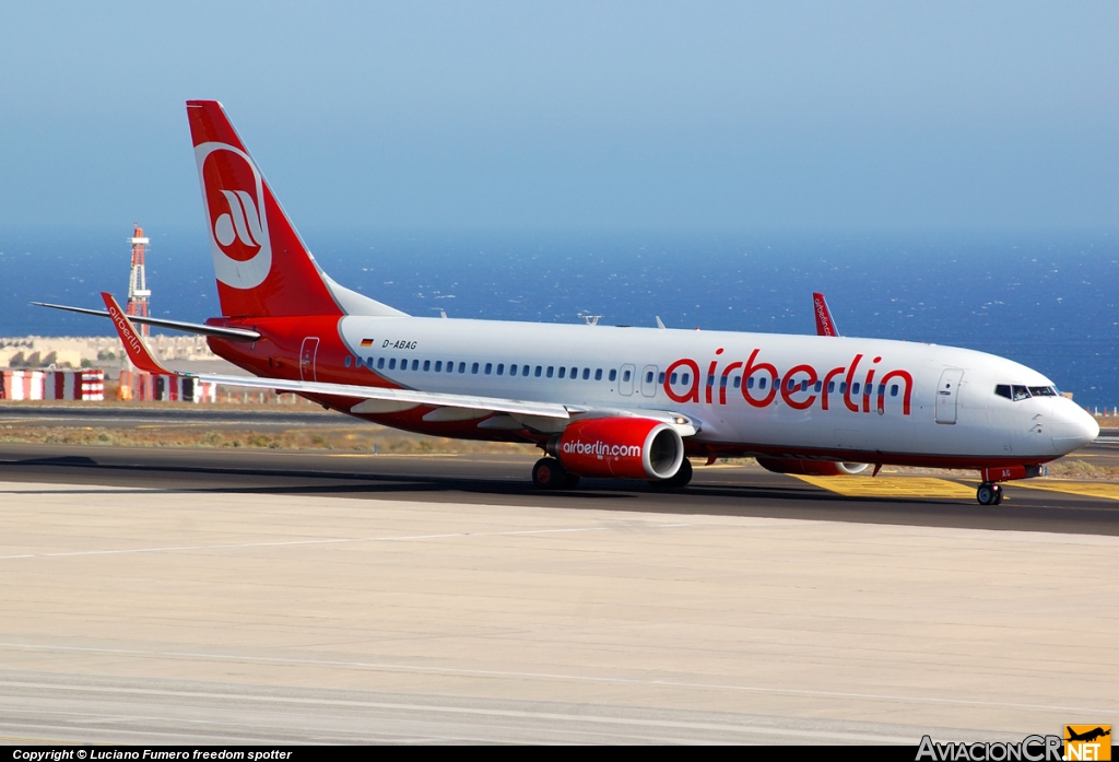 D-ABAG - Boeing 737-86J - Air Berlin