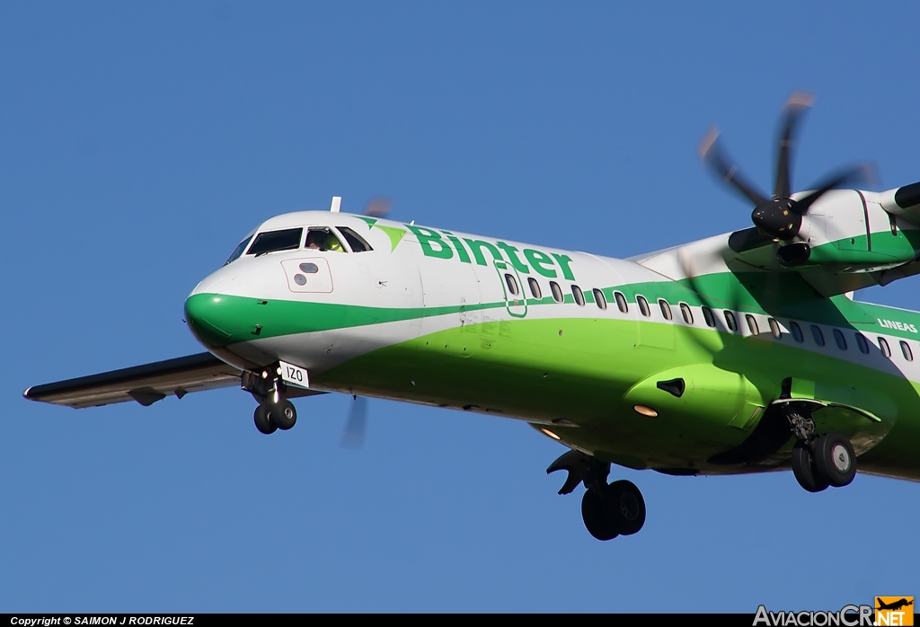 EC-IZO - ATR 72-212A - Binter Canarias