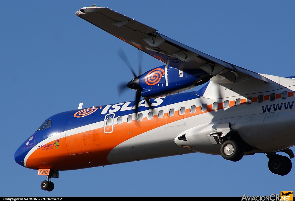 EC-KNO - ATR 72-212A - Islas Airways