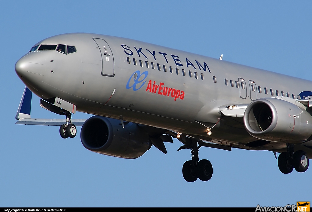 EC-JHK - Boeing 737-85P - Air Europa