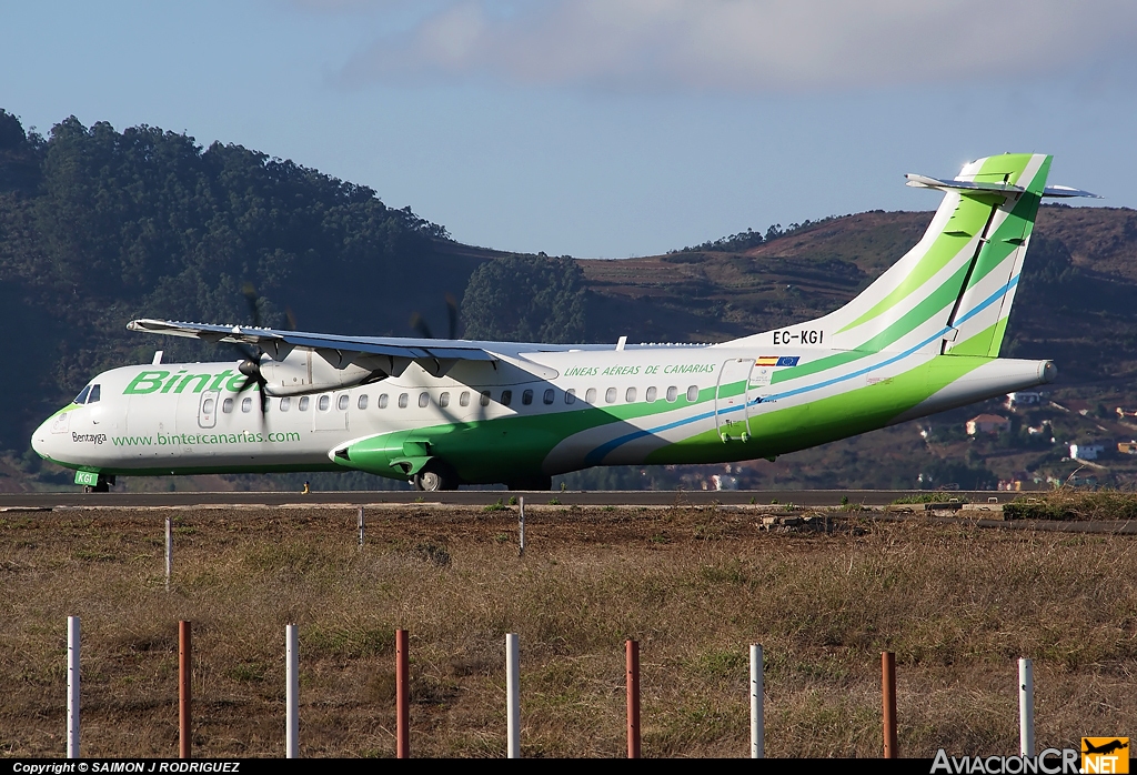 EC-KGI - ATR 72-212A - Binter Canarias