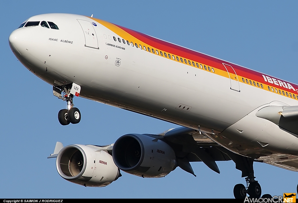 EC-LEV - Airbus A340-642 - Iberia