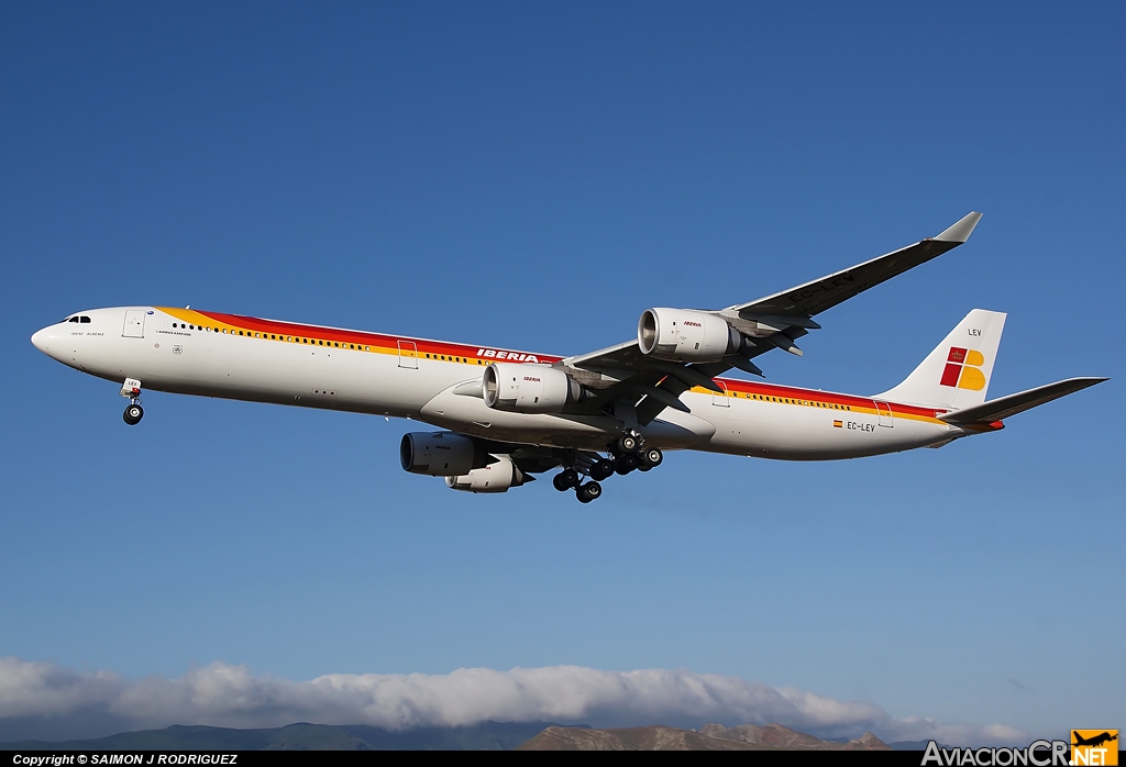 EC-LEV - Airbus A340-642 - Iberia