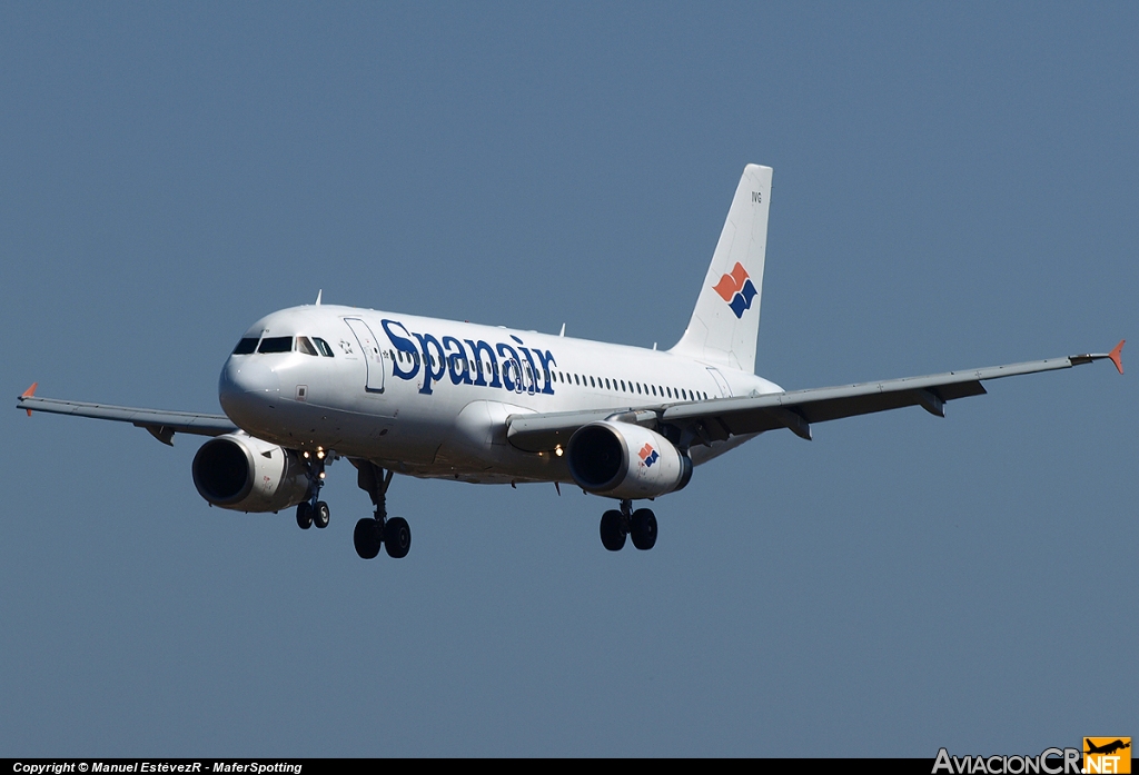 EC-IVG - Airbus A320-232 - Spanair