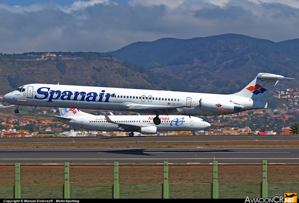 EC-GCV - McDonnell Douglas MD-82 - Spanair