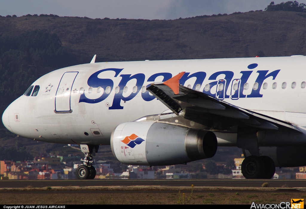 EC-ICL - Airbus A320-232 - Spanair