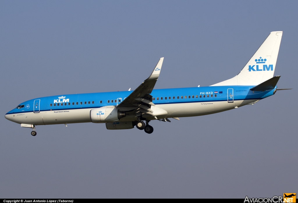 PH-BXD - Boeing 737-8K2 - KLM - Royal Dutch Airlines