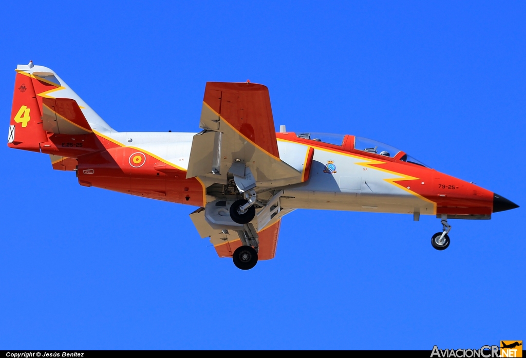 E.25-25 - CASA C-101 Aviojet - Ejército del Aire Español