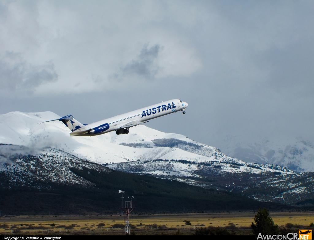 LV-BDE - McDonnell Douglas MD-83 (DC-9-83) - Austral Líneas Aéreas