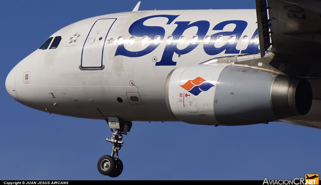 EC-ICL - Airbus A320-232 - Spanair